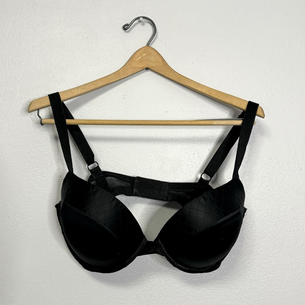 Black Bra Demi Cup